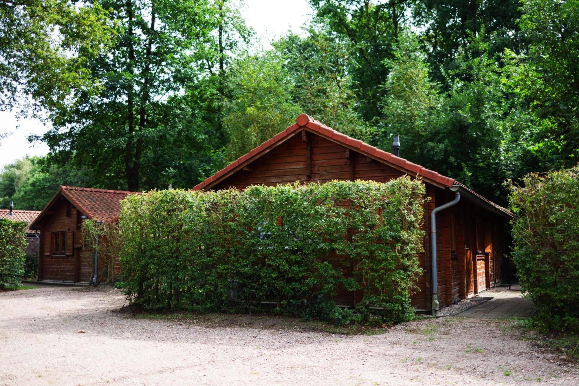 Sfeervolle Blokhut Met Fijne Buitenruimte @ Veluwe เอเปอ ภายนอก รูปภาพ